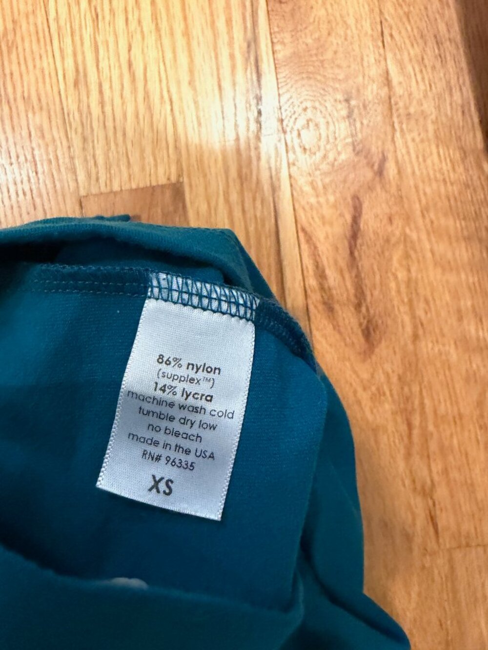 Susana Monaco Teal Deep V Maxi Dress XS Y2K Supplex Made in USA - Picture 8 of 9